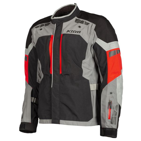 Textile jackets Klim Touring Moto Latitude Textile Jacket/Europe Red