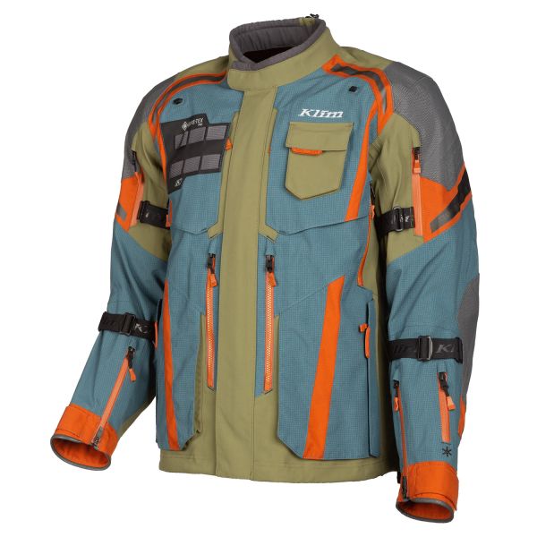 Geci Moto Textil Klim Geaca Moto Textila Badlands Pro A3 Petrol/Potter's Clay