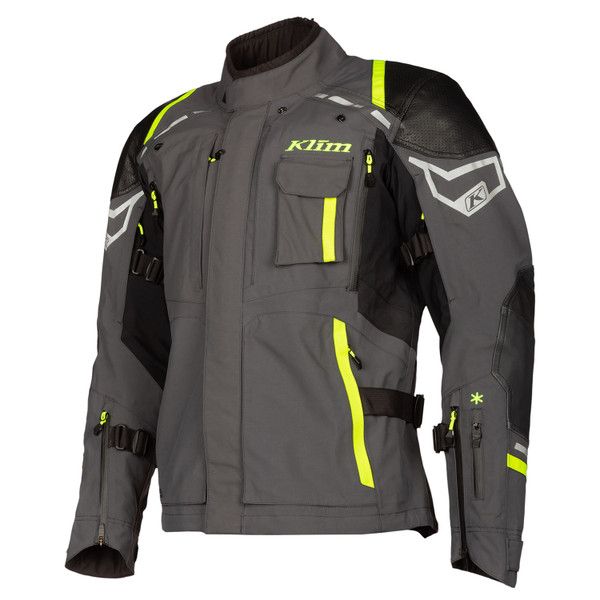 Geci Moto Textil Klim Geaca Moto Textila Kodiak Asphalt/Hi/Vis