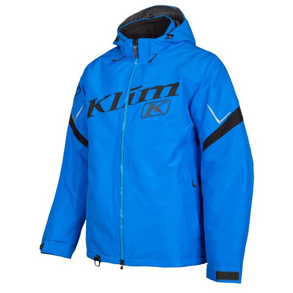 Geci Snowmobil - Copii Klim Geaca Snowmobil Insulated Copii Instinct Electric Blue Lemonade-Black