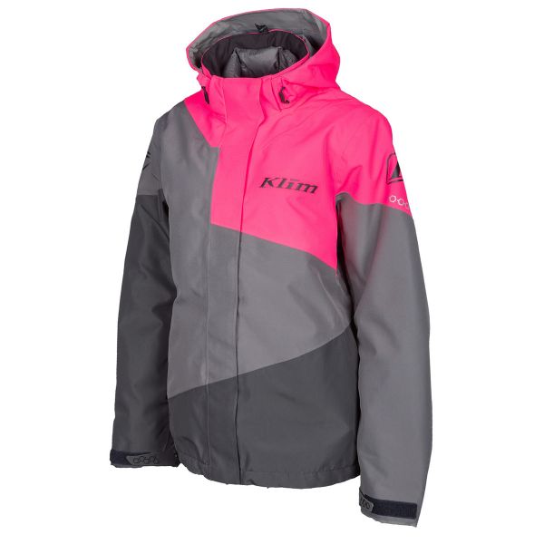 Geci Snowmobil - Dama Klim Geaca Snowmobil Insulated Dama Fuse Castlerock Gray-Knockout Pink