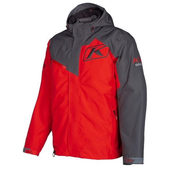 Geci Snowmobil Klim Geaca Snowmobil Insulated Kompound High Risk Red-Asphalt
