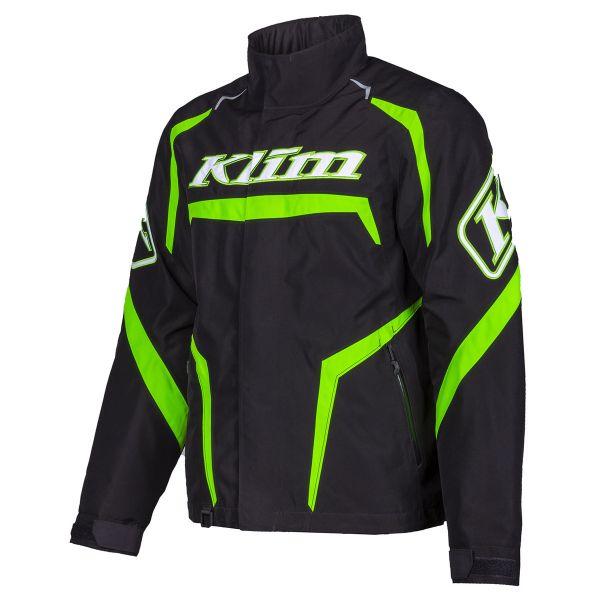Jackets Klim Insulated Snowmobil Jacket Kaos Green Flash