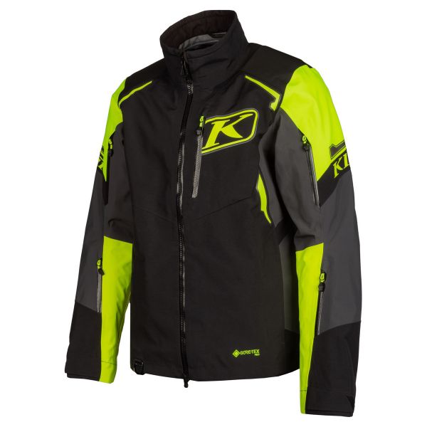 Geci Snowmobil Klim Geaca Snowmobil Non-Insulated Valdez Black Hi-Vis