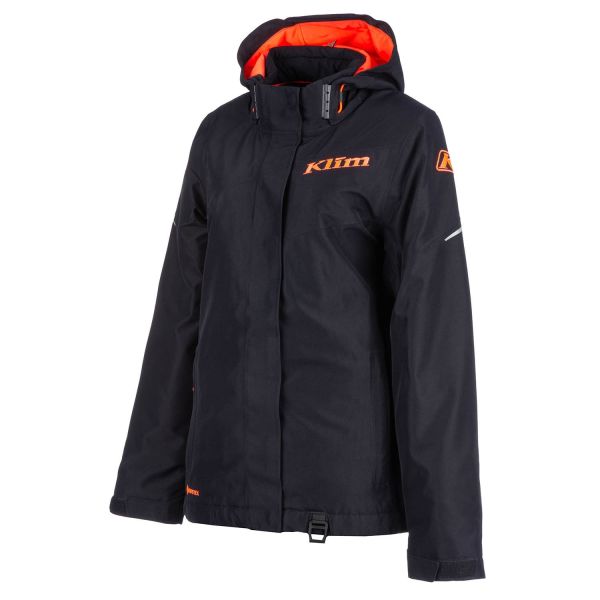 Geci Snowmobil - Dama Klim Geaca Snowmobil Insulated Dama Allure Black/Fiery Coral 25
