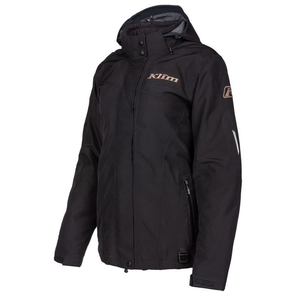 Women's Jackets Klim Women Insulated Snowmobil Allure Jacket Black/Rose Gold
