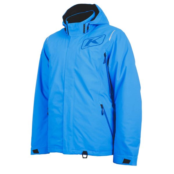 Jackets Klim Insulated Snowmobil Jacket Element Electric Blue Lemonade/Black 25