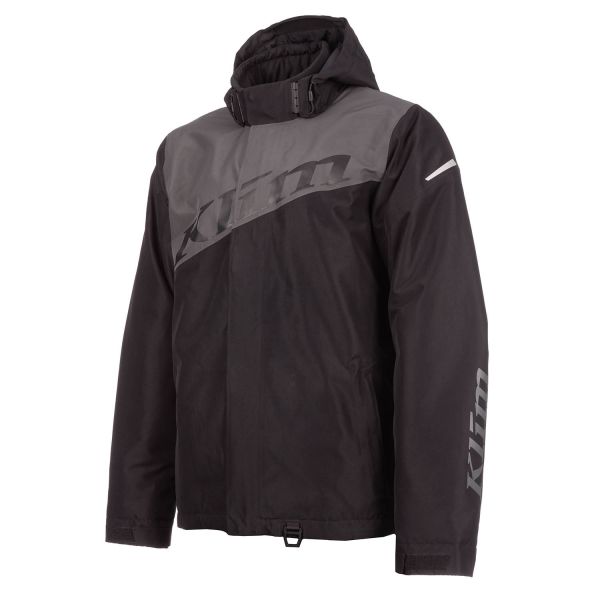  Klim Insulated Snowmobil Jacket Black/Asphalt 25