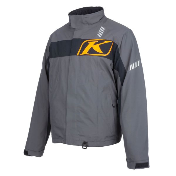 Geci Snowmobil Klim Geaca Snowmobil Insulated Keweenaw Asphalt/Strike Orange 25