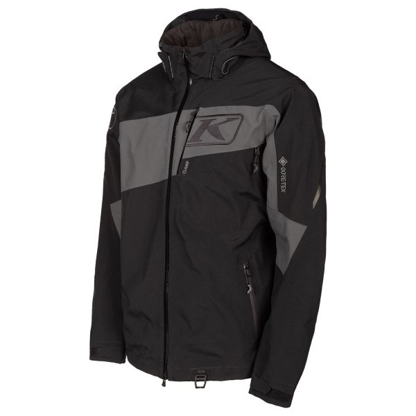 Jackets Klim Non-Insulated Snowmobil Storm Jacket Black/Asphalt