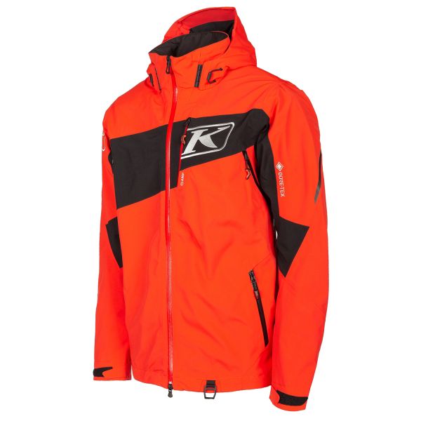Jackets Klim Non-Insulated Snowmobil Storm Jacket Fiery Red/Black