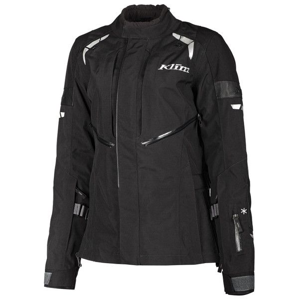 Textile Womens Jackets Klim Touring Moto Women's Latitude Textile Jacket/Europe Black