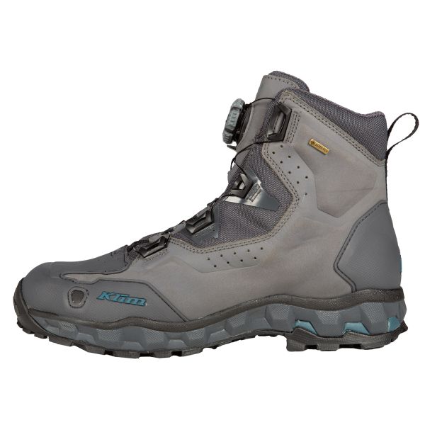 Cizme Moto Scurte/Urban Klim Ghete Moto Piele Outlander GTX Castlerock/Petrol