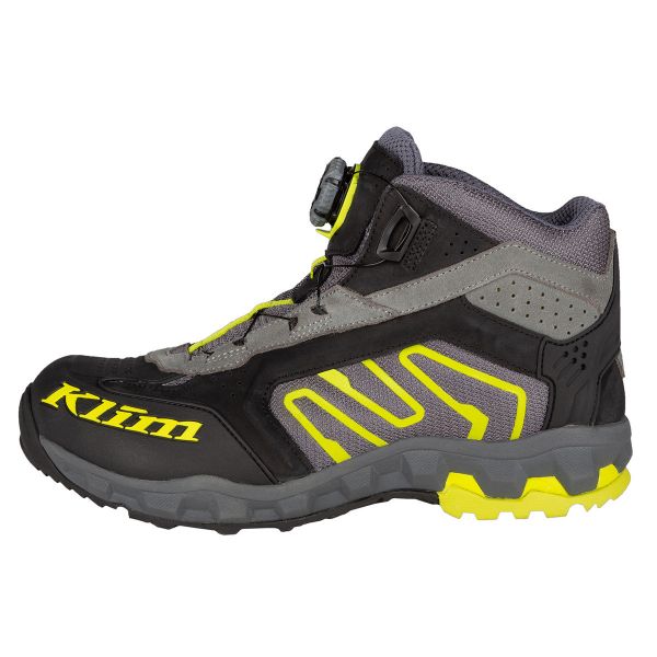 Cizme Moto Scurte/Urban Klim Ghete Moto Ridgeline Black/Hi-Vis