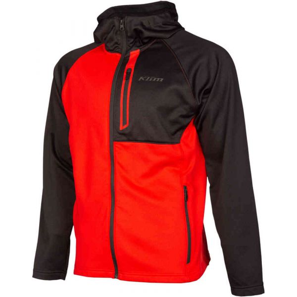 Geci/Hanorace Casual Klim Hanorac Alpha High Risk Red/Black