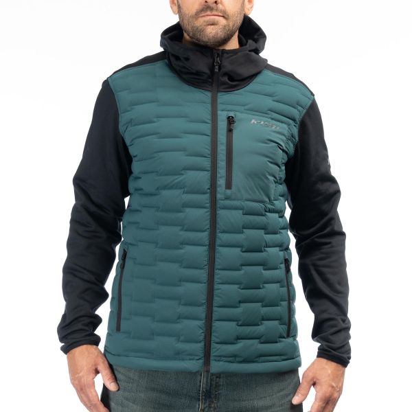 Geci/Hanorace Casual Klim Hanorac Boulder Stretch Down Hybrid Dark Sea/Black 24