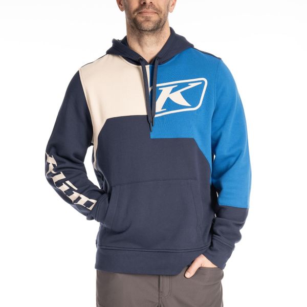 Casual jackets Klim Pullover Hoodie Cliff Hanger Dress Blues/Imperial Blue 24