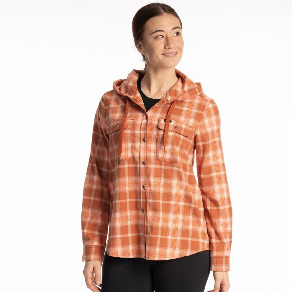 Casual jackets Klim Hoodie Ginny Mountain Picante/Papyrus 25
