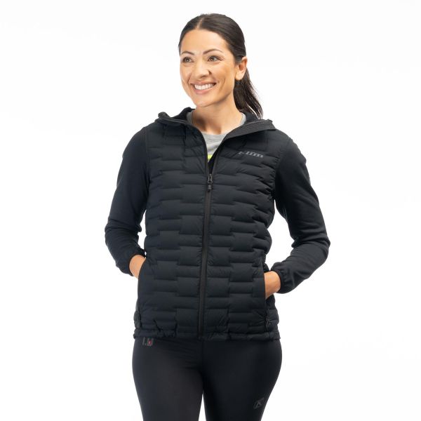 Geci/Hanorace Casual Klim Hanorac Luna Stretch Down Hybrid Black 24