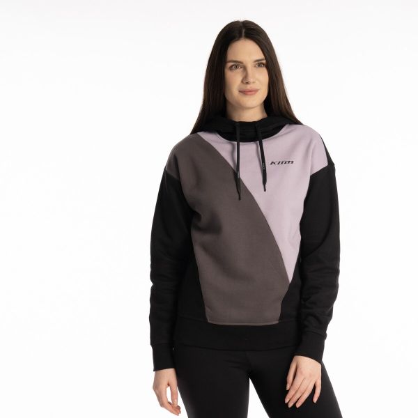 Casual jackets Klim Hoodie Mori Point Black/Wisteria 25