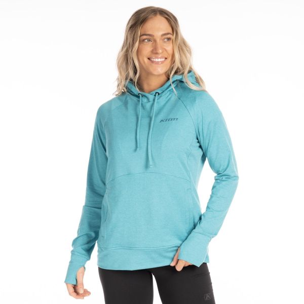 Casual jackets Klim Pullover Hoodie Sunscape Tahitian Teal 24