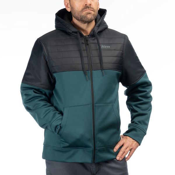 Casual jackets Klim Tamarack Insulated Hoodie Dark Sea/Black 24