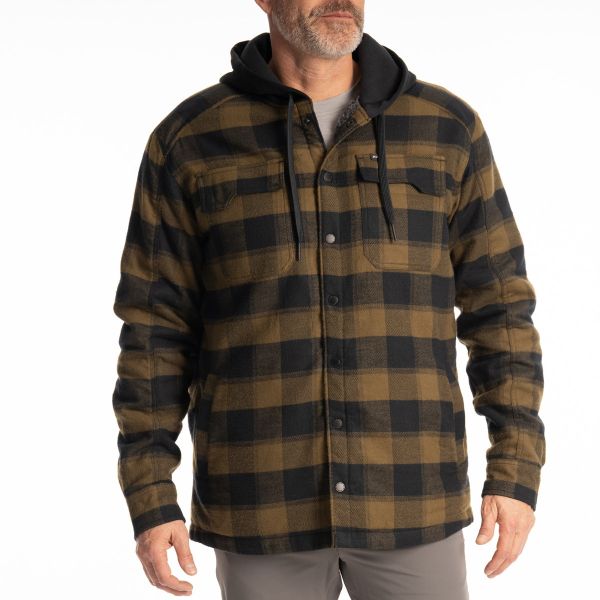 Casual jackets Klim Hoodie Targhee Dark Olive/Black 25