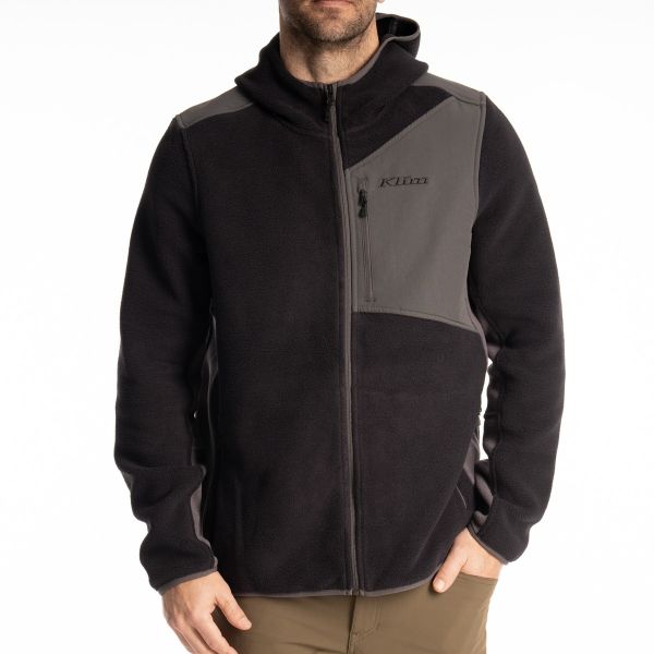 Geci/Hanorace Casual Klim Hanorac Teton Crest Black/Asphalt 25