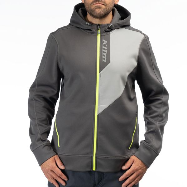 Casual jackets Klim The Hill Climber Hoodie Asphalt/Monument 24
