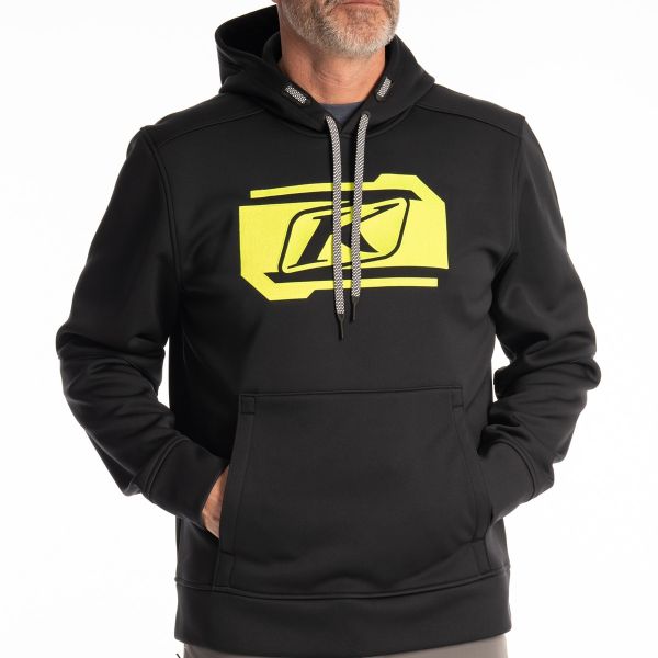 Casual jackets Klim Hoodie Zone Pullover Black/Hi-Vis 25