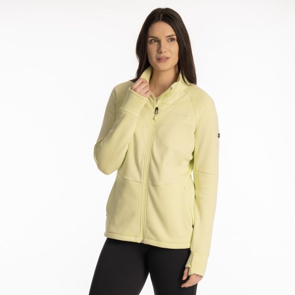 Geci/Hanorace Casual Klim Jacheta Fleece Swan Valley Shadow Lime 25