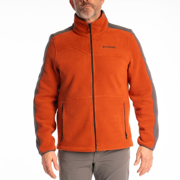 Geci/Hanorace Casual Klim Jacheta Fleece Teton Jacket Picante/Asphalt 25