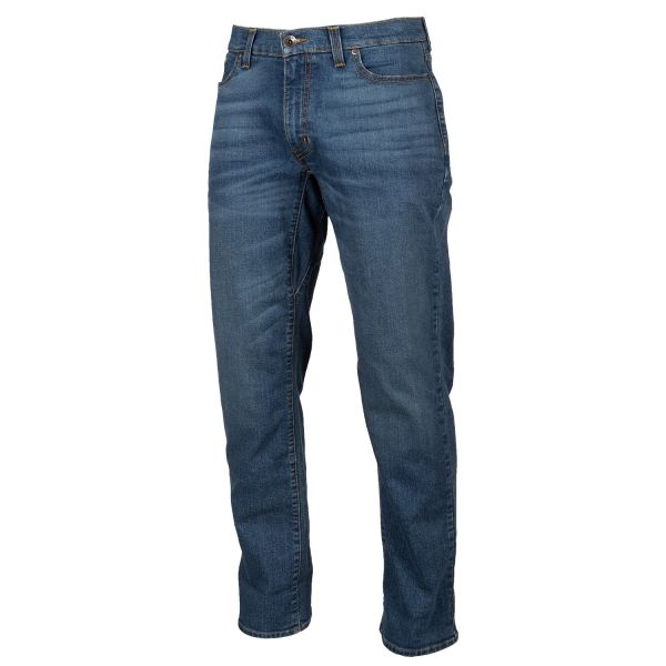 Riding Jeans Klim K Forty 2 Straight Stretch Denim Cobalt 25