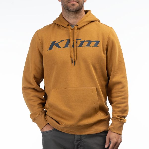 Casual jackets Klim Klim Pullover Hoodie Golden Brown/Dress Blues 24
