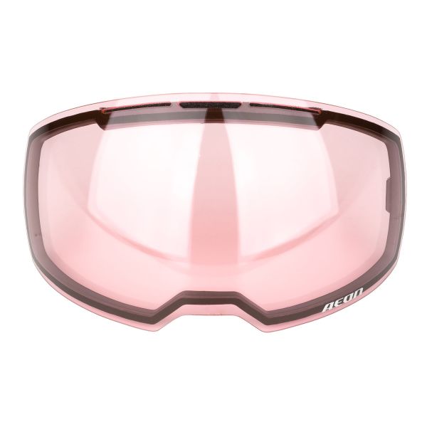 Accesorii Ochelari Snow Klim Lentila Schimb Ochelari Snowmobil Aeon Lt Pink Tint
