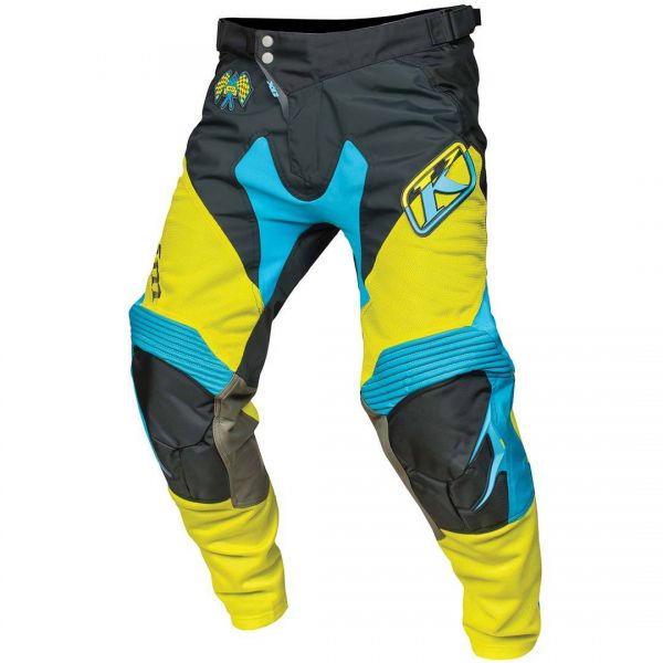 Pants MX-Enduro Klim XC Grey/Green Pants