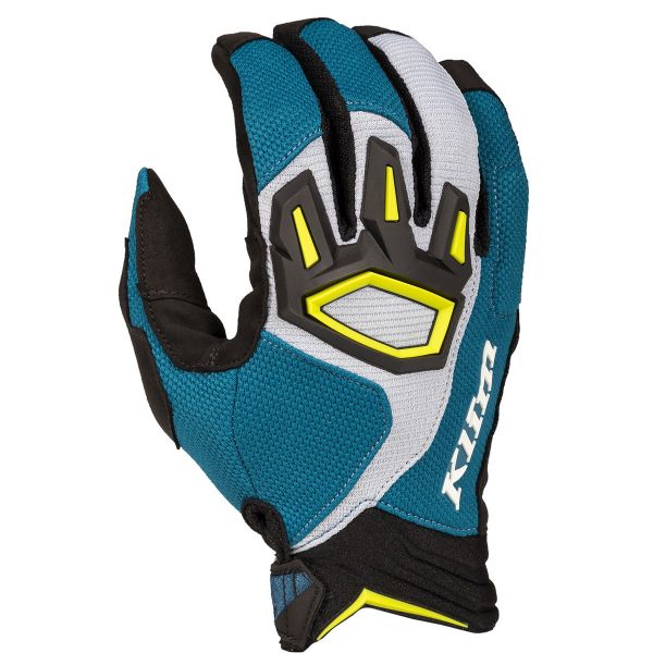 Gloves MX-Enduro Klim Dakar Skydiver Blue Gloves