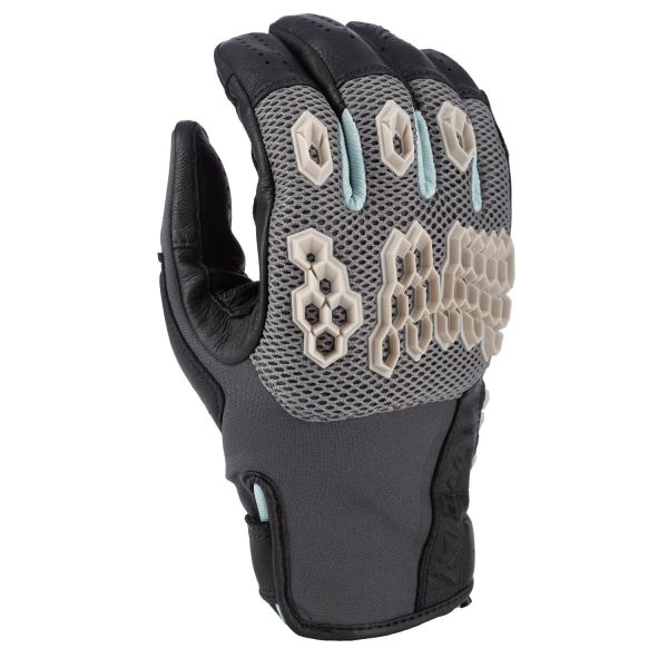 Gloves MX-Enduro Klim MX/Enduro Moto Gloves Baja S4 Asphalt/Peyote 25