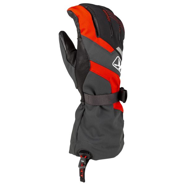 Manusi Snowmobil Klim Manusi Snowmobil Insulated Powerxross Gauntlet High Risk Red
