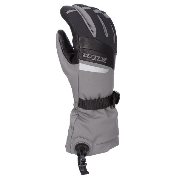Manusi Snowmobil Klim Manusi Snowmobil Insulated Dama Radiate Gauntlet Castlerock Gray/Black 24