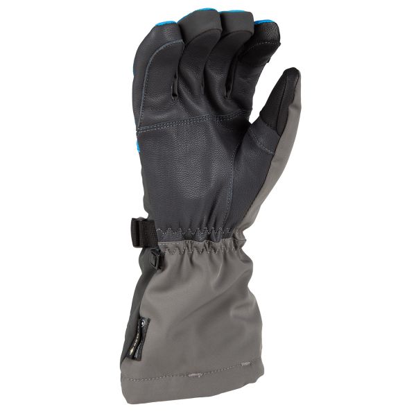 Manusi Snowmobil Klim Manusi Snowmobil Insulated Powerxross Gauntlet  Asphalt/Hi-Vis
