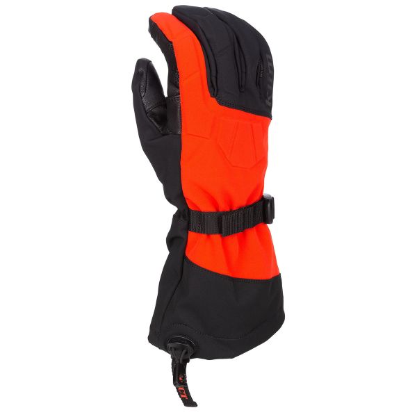 Manusi Snowmobil Klim Manusi Snowmobil Insulated Togwotee Gauntlet Black/Fiery Red 24