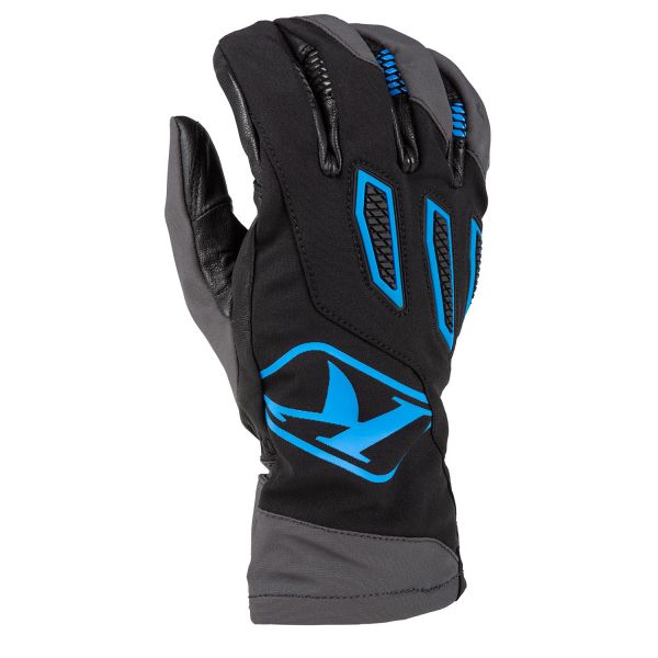 Manusi Snowmobil Klim Manusi Snowmobil Non-Insulated Spool  Electric Blue Lemonade/Black