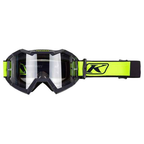 Ochelari MX-Enduro Klim Ochelari Moto MX Viper Fracture Hi-Vis Clear Lens