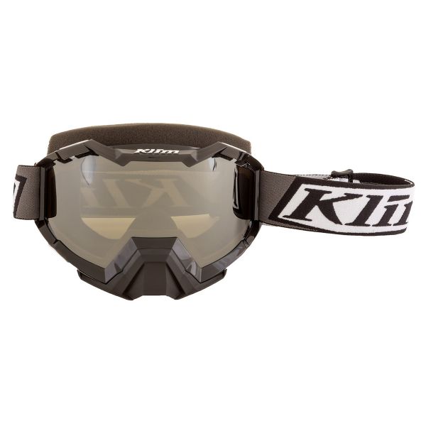  Klim Ochelari Snowmobil Viper Deviate Black Dark Smoke Silver Mirror