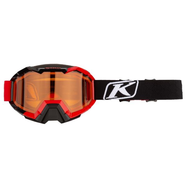 Ochelari Snowmobil Klim Ochelari Snowmobil Viper Hex High Risk Red Persimmon