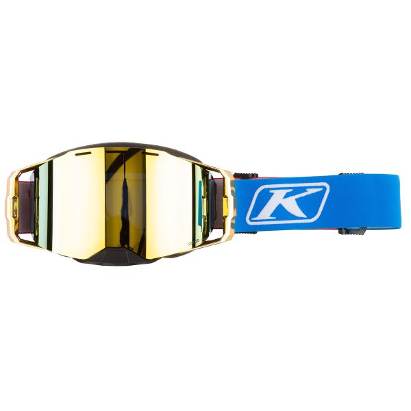 Ochelari Snowmobil Klim Ochelari Snowmobil Edge Focus Anthem Dark Smoke Gold Mirror 24