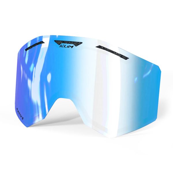 Ochelari Snowmobil Klim Ochelari Snowmobil Radius Pro Double Lens Smoke Tint Blue Mirror 24