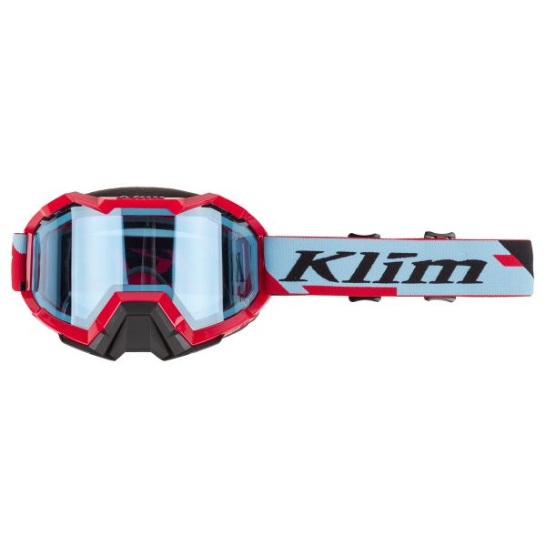 Ochelari Snowmobil Klim Ochelari Snowmobil Viper Snow Raid Chili Pepper Blue Tint