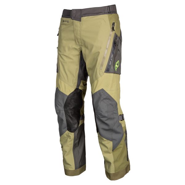 Textile pants Klim Badlands Pro Moto Textile Pant Tall Sage/Hi-Vis